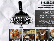 Tablet Screenshot of bankschannelpub.com